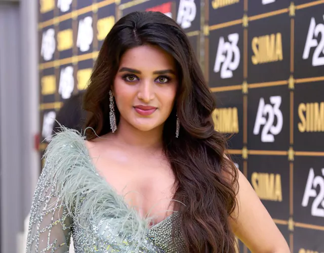 Nidhhi Agerwal at Nexa SIIMA Awards 2023